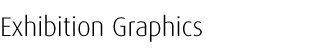 exhibition graphics