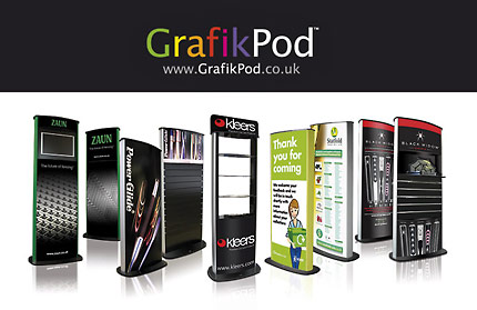 GrafikPod Totem Graphic Display System